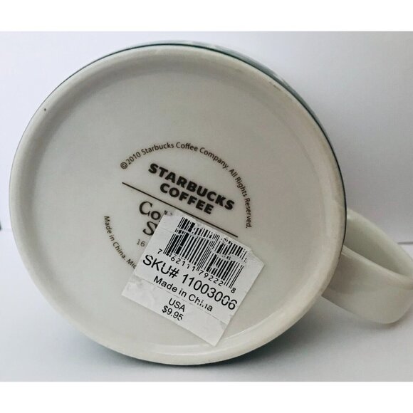 Colorado Starbucks Coffee Mug Collectors Series 2010 Skiing Illustrations - Picture 3 of 3